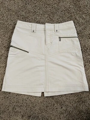 Falda Athleta Para Mujer Talla 4 Tear Away B4 U Play Marfil - Activa - Estilo 45335 Foto 1 de 4