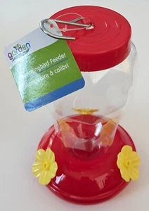 HUMMINGBIRD HUMMER FEEDER HANGING BIRD GARDEN COLLECTION NWT 6.75 X 4  - Picture 1 of 2