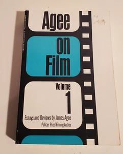 AGEE ON FILM VOLUME 1 ESSAYS & REVIEWS BY JAMES AGEE PAPERBACK BOOK 1983 - Picture 1 of 2