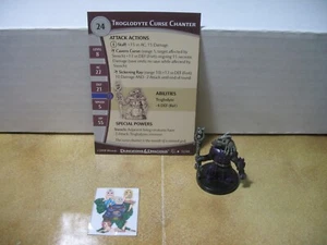=Dungeons and Dragons D&D DEMONWEB Troglodyte Curse Chanter 52/60 with card= - Picture 1 of 1