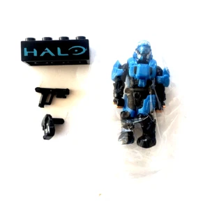 Modellino Halo Metallic Blue ODST Cobalt Drop Pod Mega Bloks 97354 - Foto 1 di 1