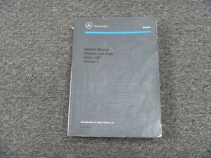 1981-1982 Mercedes Benz 380SL Suspension Axle Brakes Shop Service Repair Manual - Picture 1 of 1