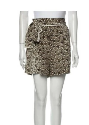 Saia Calça Roberto Cavalli Marrom Seda, 100% Seda, Tamanho 40 Fabricada na Itália - Imagem 1 de 4