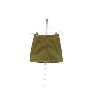 We The Free Green Denim Mini Skirt S - Picture 1 of 4