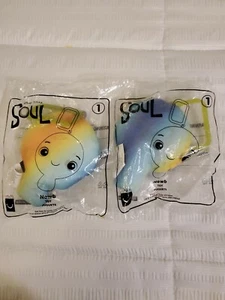 Two 2020 McDonald's Disney Pixar Soul #1 Newb Green Happy Meal Toy - Picture 1 of 2