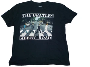 Camiseta negra para hombre The Beatles "Abbey Road" talla XL - Imagen 1 de 4