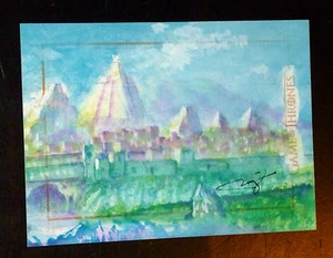 GAME OF THRONES SEASON 3 SKETCH CARD MARY JANE PAJARON 1/1 CARTE RARE GOT MINT  - Picture 1 of 1