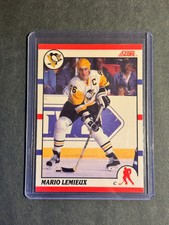 1990-91 Score Canadian #2 Mario Lemieux