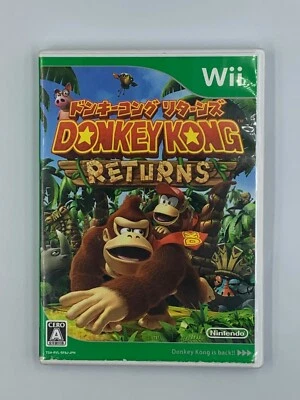 【REGION LOCKED】Donkey Kong Returns Nintendo Wii JAPANESE VERSION  - Image 1 of 4