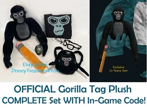 Gorilla Tag Plush WITH Game Code! Official Monke Plushie Axiom Juniper/Makeship - Picture 1 of 17