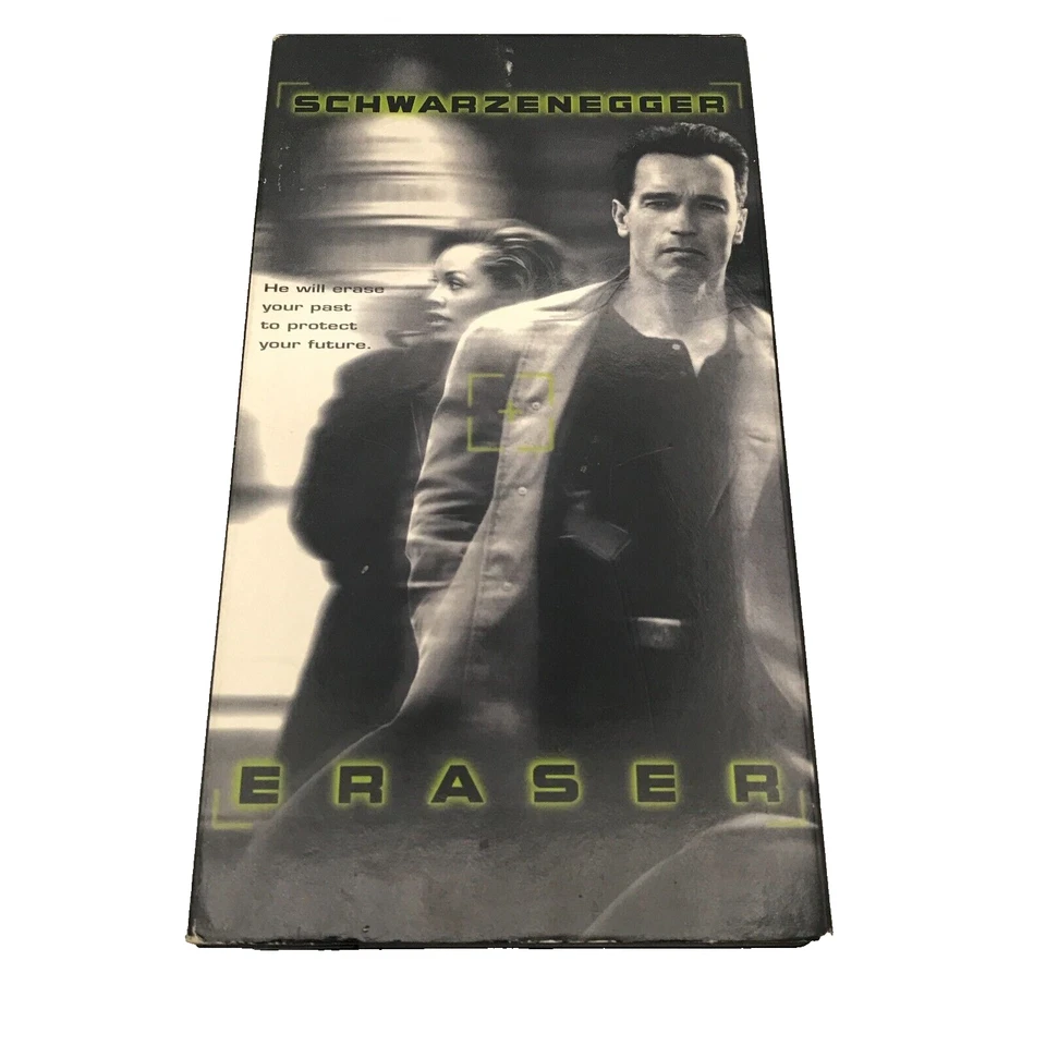 Eraser Movie 1996 VHS Tape Arnold Schwarzenegger - Image 1 of 3