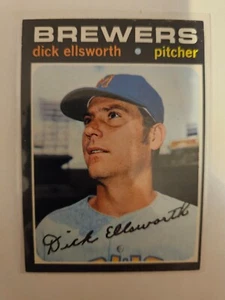 1971 TOPPS DICK ELLSWORTH #309 EX/MT COMBINED SHIPPING - Picture 1 of 2