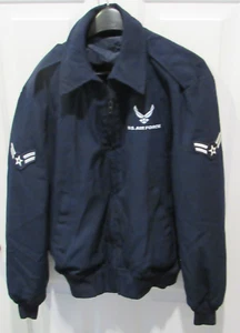 Wool Blend Blue Jacket w/ Liner Official Air Force sz 42L Long USAF DSCP 42 VGC - Picture 1 of 6