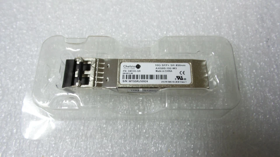NEW Chelsio SM10G-SR 260-0012-00 0292Y6 10G SFP+SR Dell P/N 292Y6 - Image 1 of 1