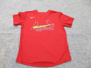St Louis Cardinals Jersey Boys Medium Red MLB Baseball Nike Youth Shirt - Picture 1 of 8