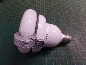 E39 E40 MOGUL 40W 5000K LED 120V ROUND TUBULAR INDUCTION LAMP BULB, 20101028 NOS - Picture 1 of 7