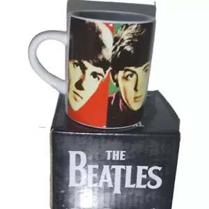 Collectors Mug The Beatles White with Photo Print Small New Boxed Picture Fab 4 - Picture 1 of 11