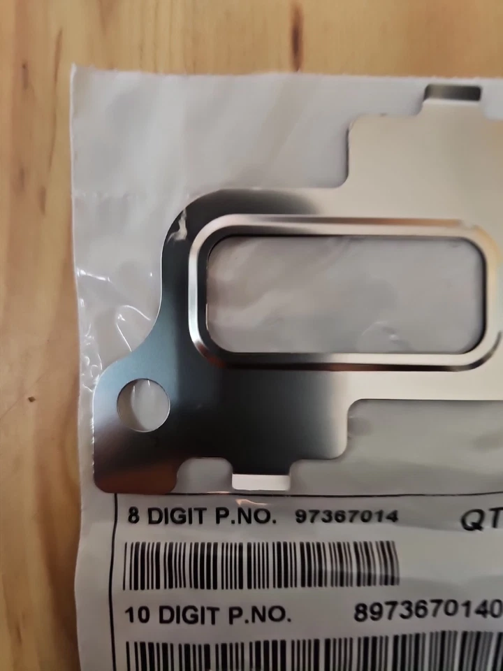 👍🏽 💵 💰 👏GM OEM 06-09 Sistema de emisiones Express 2500-Junta de válvula Egr 97367014 Foto 1 de 4