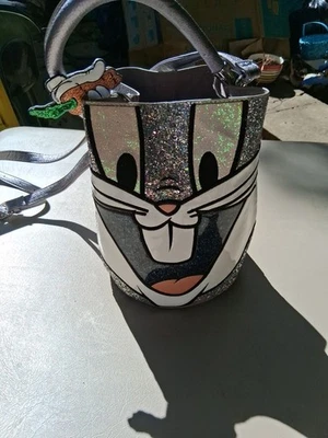 Danielle Nicole X Looney Tunes Secchiello Bag Silver Argento Tracolla - Image 1 of 3