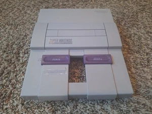 SNES Super Nintendo OEM repuesto carcasa superior cubierta solamente - Imagen 1 de 7