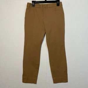 Banana Republic Modern Sloan Bi-Stretch Tan Brown Ankle Pant Size 4 Petite New - Picture 1 of 14