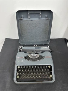 VTG 1930'S SMALL PORTABLE TYPEWRITER HERMES BABY SWITZERLAND AS IS - Picture 1 of 17