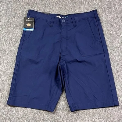 Pantalones Cortos Dickies Para Hombres 32 Azul Marino Calce Regular Enfriamiento Temp-iQ Ropa de Trabajo Carga - NUEVO Foto 1 de 4