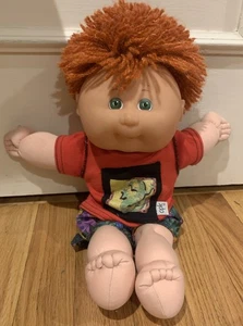 Cabbage Patch Kids Mattel First Edition 1995 - 14 inch RARE Orange Hair - Foto 1 di 5