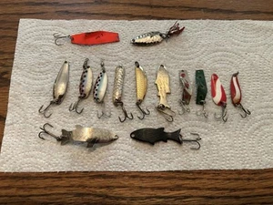 Luhr jensen Fiord Atlantic Lures Z Ray Lot Of Trout Spoons KK23 - Picture 1 of 1