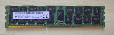 HPE 16GB DDR3-1866 ECC Reg RAM PC3-14900R 708641-B21 712383-081 - Bild 1 von 2
