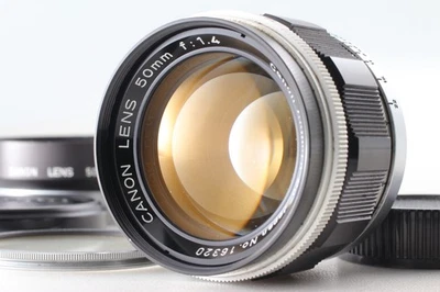 [Near MINT w/ Hood] Canon 50mm f1.4 Lens L39 LTM Leica Screw Mount From JAPAN - Image 1 of 4