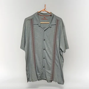 Tommy Bahama Men's XL Shirt Button Down Pima Cotton Blue - Picture 1 of 7