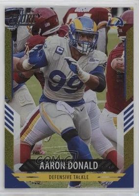2021 Score Dots Gold /225 Aaron Donald #255 - Изображение 1 из 2