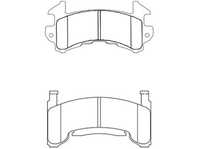 For 1978-1988 Oldsmobile Cutlass Supreme Brake Pad Set Front Hawk 23323BVFR 1979 - Image 1 of 3