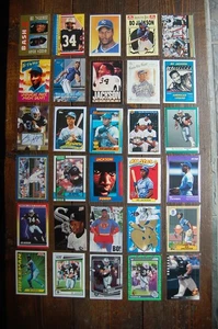 HUGE LOT 30 Bo Jackson,Griffey RC Reprint, Rare, and ODDBALL NFL MLB + Raiders - Picture 1 of 2