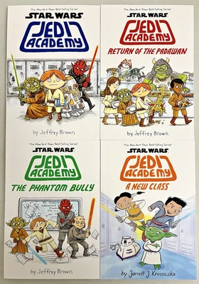 Star Wars Jedi Academy Galactic Library 4 Book Set Good Condition - Image 1 of 4