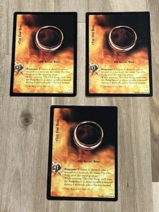 Lord Of The Rings LOTR TCG Card The One Ring The Ruling Ring 1C2 + 4C2 + 7C1 LP - Picture 1 of 8