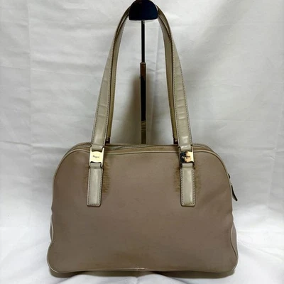 Salvatore Ferragamo Bolso de Hombro Beige 12.5 Pulgadas Foto 1 de 4