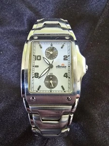 Ellesse Sportivo Men's Chronograph Watch Vintage Retro, Steel - Picture 1 of 6