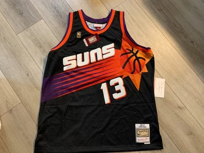 NEW NBA Mitchell & Ness Phoenix Suns Steve Nash 1996-97 Road Jersey 2XL swingman - Image 1 of 4