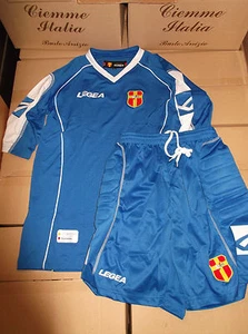 maglia portiere + pantaloncino short messina nuovi nuovo taglia L-XL azzurro - Foto 1 di 1
