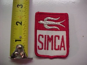 parche vintage SIMCA coser - Imagen 1 de 1
