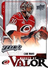 2008-09 Upper Deck MVP Marked By Valor #4 Cam Ward