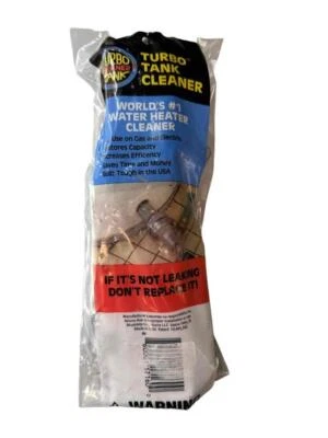 TURBO TANK CLEANER NEW Turbo Tank Water Heater Cleaner Hard Water Sediment Cleaning Tool