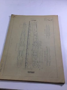 1955 Aircraft Engineering Drawings Hayes Aircraft Corp 14 pgs - Picture 1 of 5