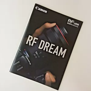 Canon RF Lens / RF Dreame EOS Accessories Japanese Catalog Published in 2024 - Picture 1 of 9