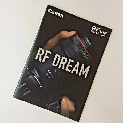 Canon RF Lens / RF Dreame EOS Accessories Japanese Catalog Published in 2024 - Image 1 of 4