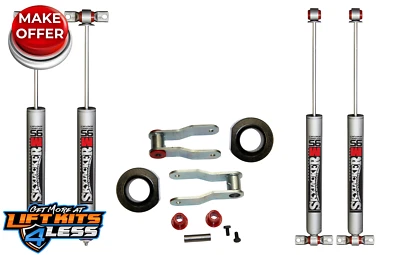 Skyjacker XJ20-M 2" kit de elevação com amortecedores MX-6 para 84-01 Jeep Cherokee XJ/Comanche - Imagem 1 de 2