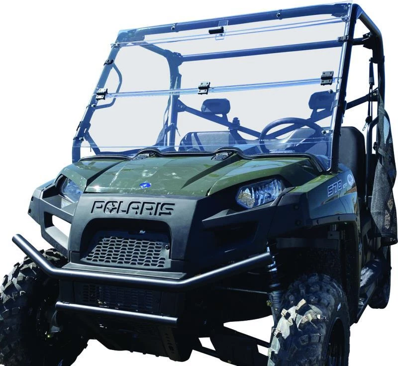 QuadBoss подходит для 2013 Polaris Ranger Crew 800 ветровое стекло складное - Изображение 1 из 4
