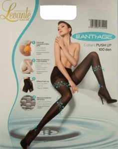 Collant medias mujer 100 den 110 dtex anticelulitico push up LEVANTE artículo AN - Imagen 1 de 3